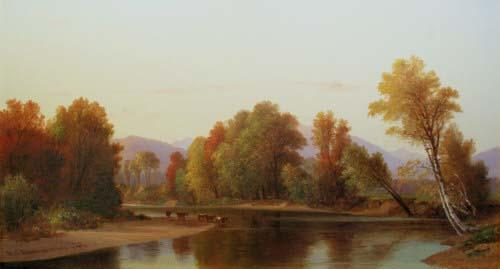 Benjamin Champney On the Saco